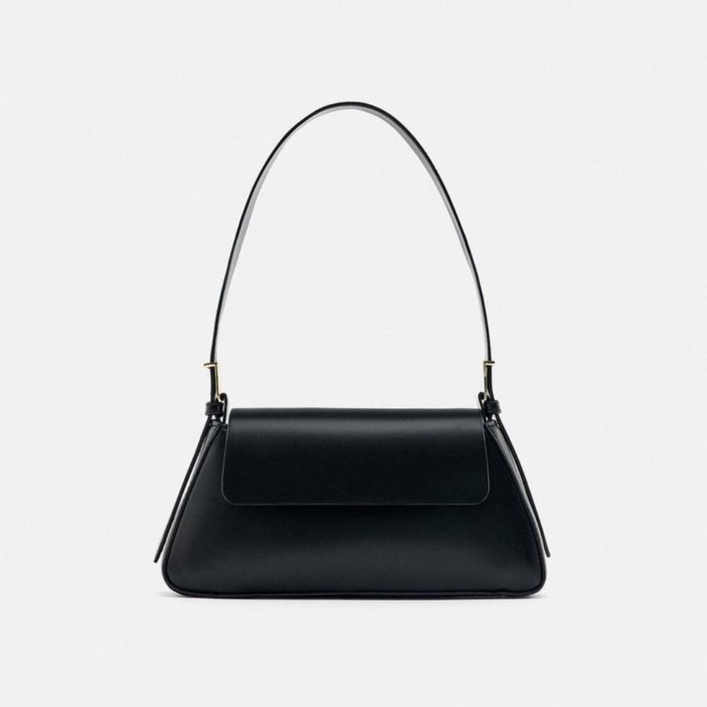 MINIMAL FLAP SHOULDER BAG